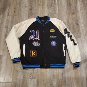 21 World Wide Varsity Bomber Jacket Limited Edition by Boohoo Man Men's Size XXL